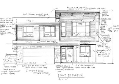 Highwood Drive home design blueprint