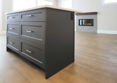 Farleigh Way duplex detail of cabinet design