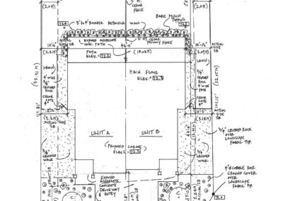 Farleigh Way duplex home design blueprint